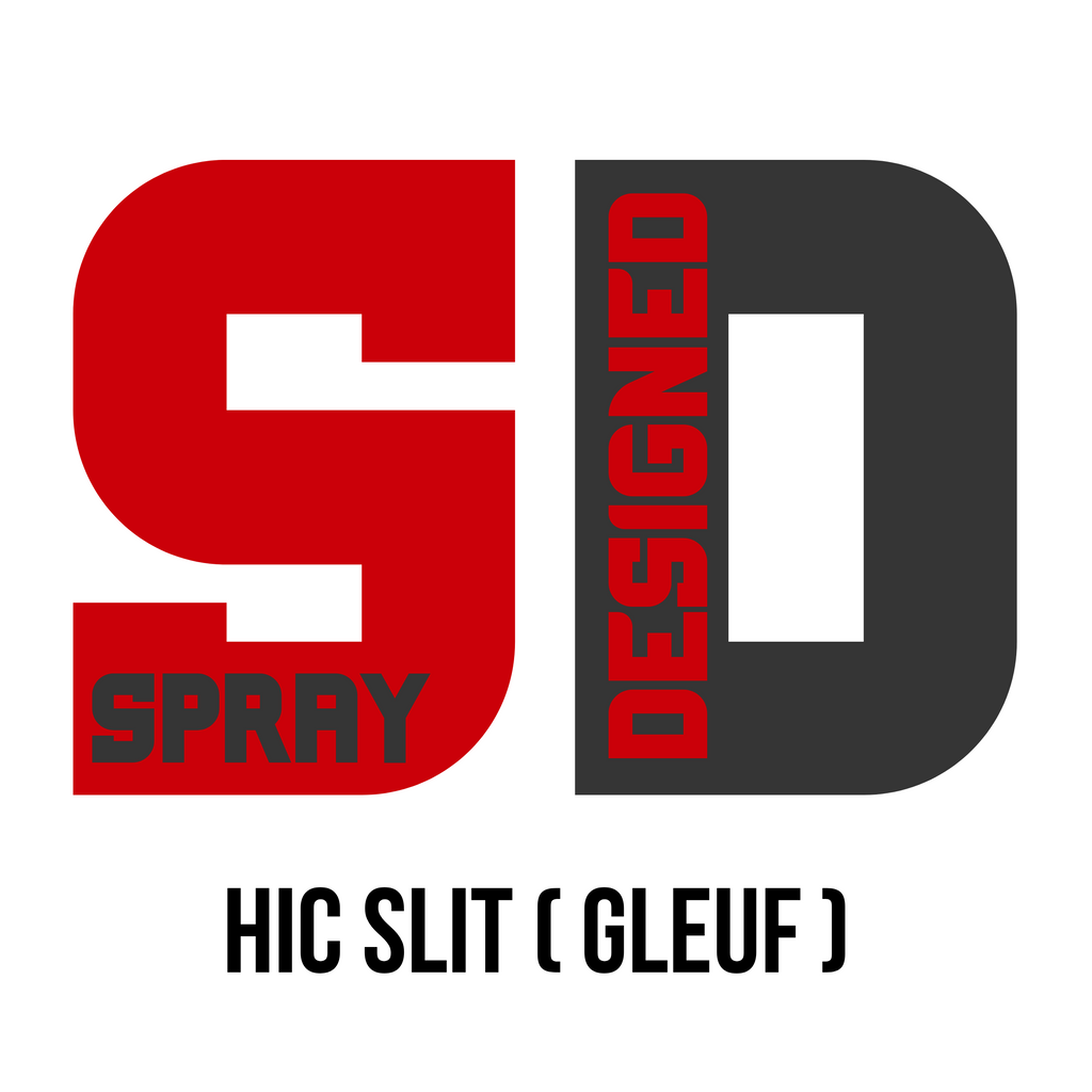 HIC Slit ( Gleuf ) Bar Slit SprayDesigned 